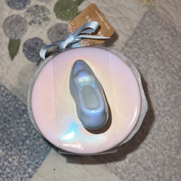 Rae Dunn ,2 piece set -new Cinderella small lidded dish & mug w.blue slippers - Picture 11 of 16